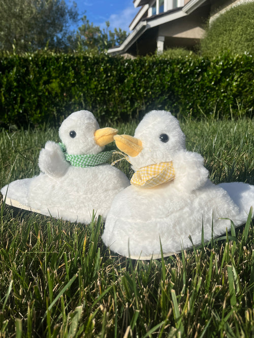 Home-Made Ducky Slippers🦆