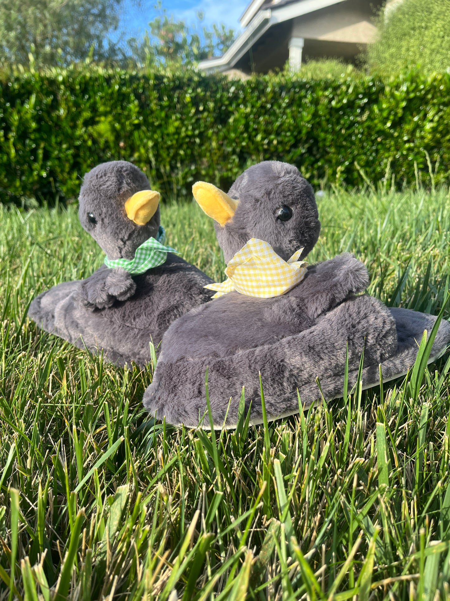 Home-Made Ducky Slippers🦆