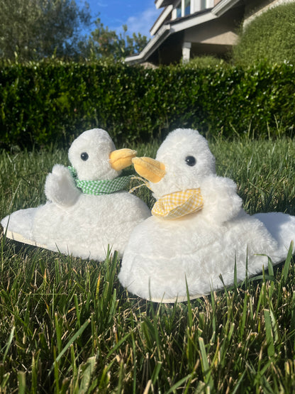Home-Made Ducky Slippers🦆